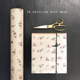 east-of-india-robins-christmas-kraft-wrapping-paper-5m|3763V2|Luck and Luck| 1